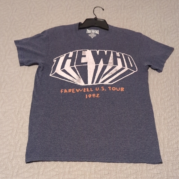 THE WHO 1982 Farewell Tour True Vintage Graphic T-Shirt - Picture 6 of 6